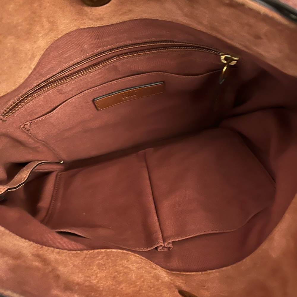 Frye Brown Leather Hobo Shoulder Bag - Picture 8 of 14